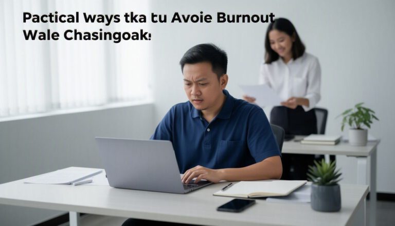 Cara Menghindari Burnout saat Mengejar Target