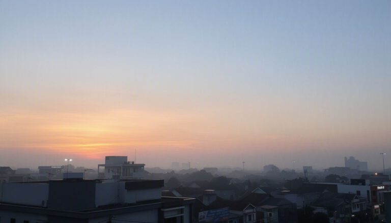 Langit Senja di Ujung Kota Padang Oranye 2026